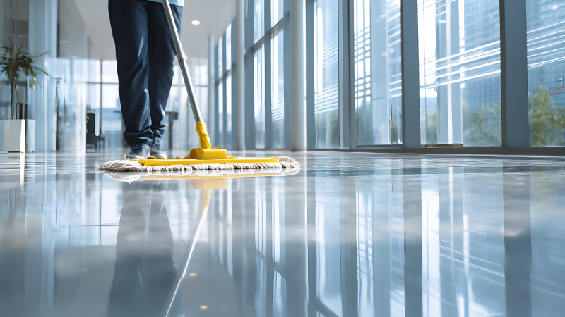 Eco-friendly janitorial services for commercial buildings in Dallas-Fort Worth